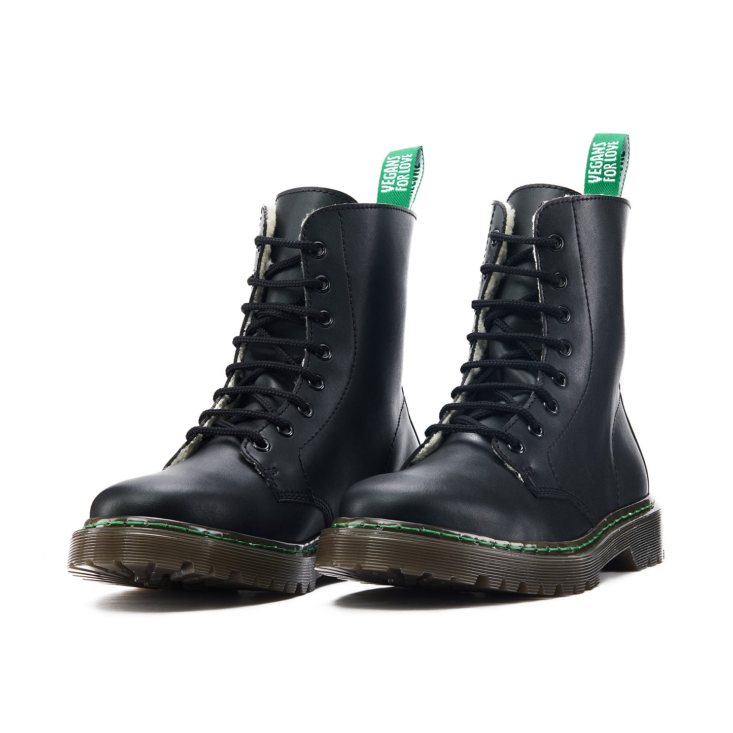 Wegańskie Zimowe Buty Unisex - Activist Footprints, Trwałe, Wodoodporne, z Podszewką Polarową, Idealne na Zimno i Codzienny Użytek