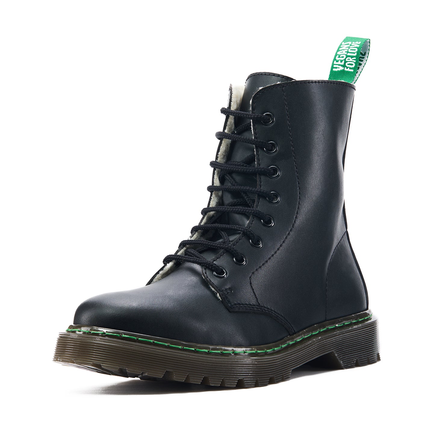 Wegańskie Zimowe Buty Unisex - Activist Footprints, Trwałe, Wodoodporne, z Podszewką Polarową, Idealne na Zimno i Codzienny Użytek