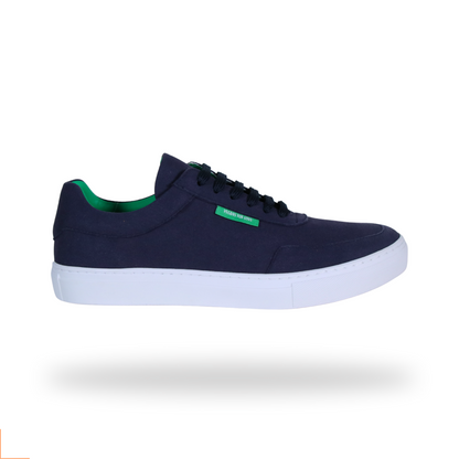 Unisex Vegan Shoes, Navy and Timeless Comfort